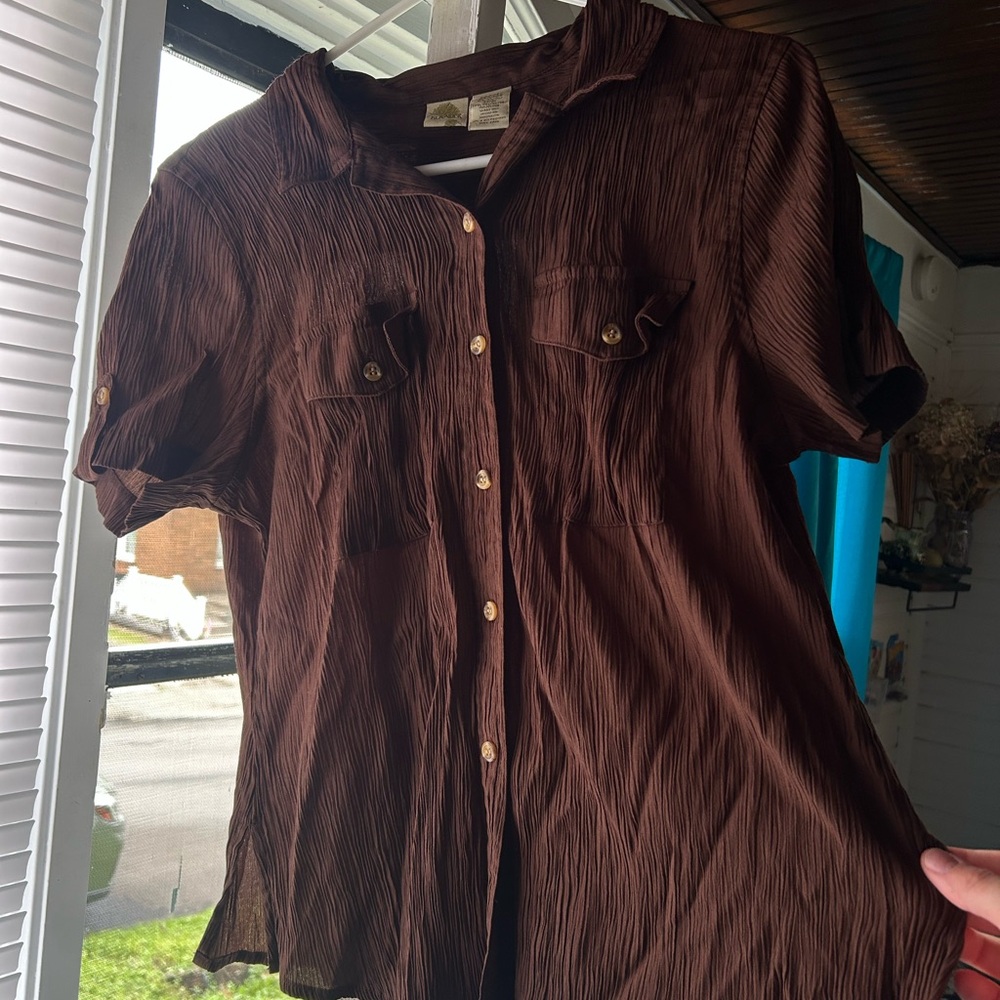 Islander Chocolate Short Sleeve Shirt
